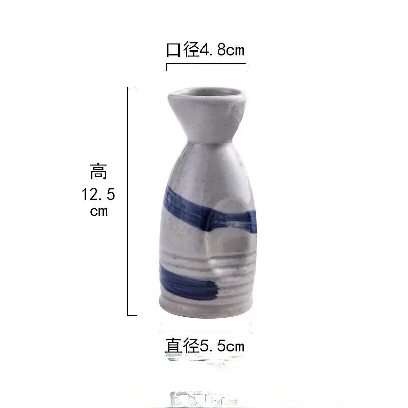 DecorBites™ Ceramic Wine Sake Set with Heater and Dispenser