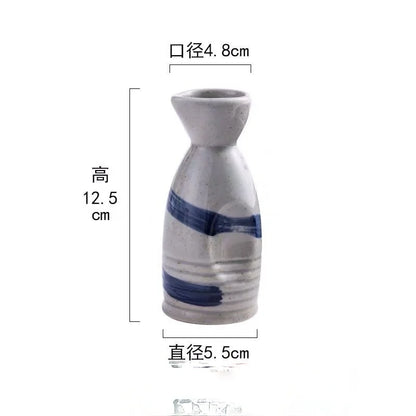 DecorBites™ Ceramic Wine Sake Set with Heater and Dispenser