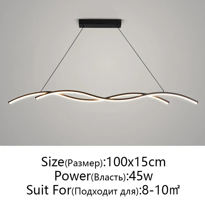 Aluminum Modern Ceiling Chandelier