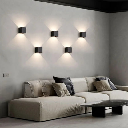 DecorBites™ LED Wall Lamp: Modern Nordic Style for Living Room, Bedroom, and Aisle Lighting