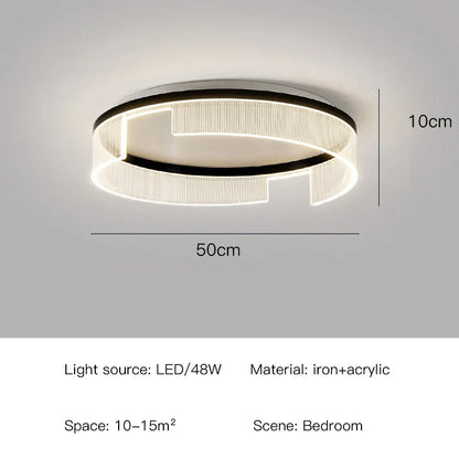 DecorBites™ LED Chandelier: Modern Luxur Ceiling Lighting for Living Room, Bedroom, Kitchen, Study
