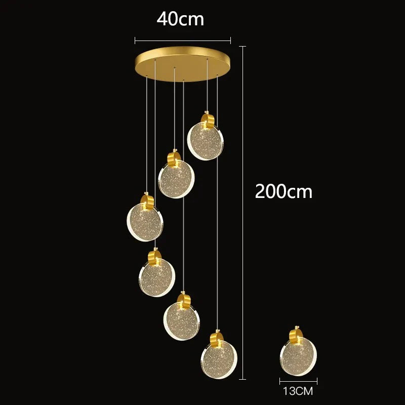 Decorbites™ Lámparas de Araña LED Colgantes para Decoración Moderna del Hogar e Iluminación Interior