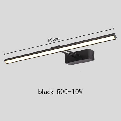 Aplique de pared con luz LED DecorBites™ para maquillaje, resistente al agua.