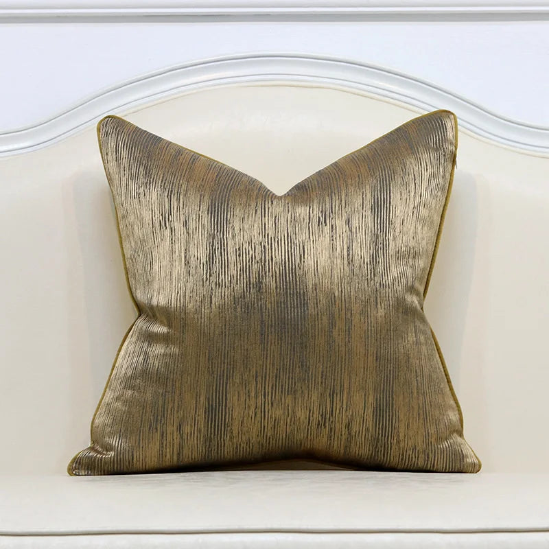 DecorBites™ Jacquard Luxury Cushion Cover for Livingroom Bedroom Sofa Decor Pillowcase