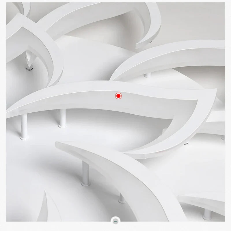 Lámpara de techo DecorBites™ Lotus: Moderna luminaria LED para el hogar, sala de estar y dormitorio.