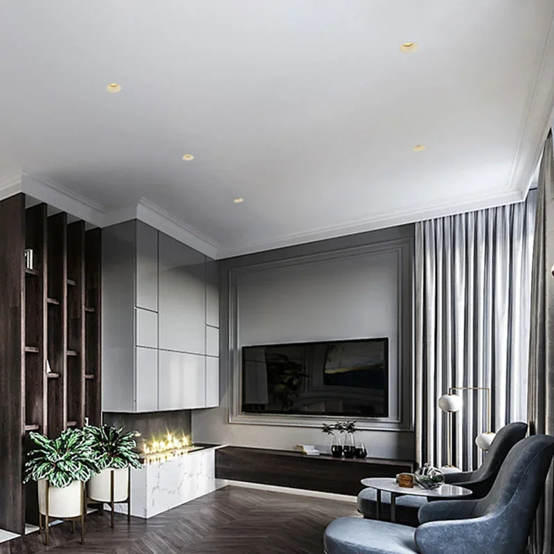 DecorBites™ LED Frameless Recessed Downlight for Living Room Bedroom