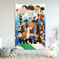 Decobites Haikyuu Anime Poster Tapestry Room Canvas | Aesthetic Wall Decor Art