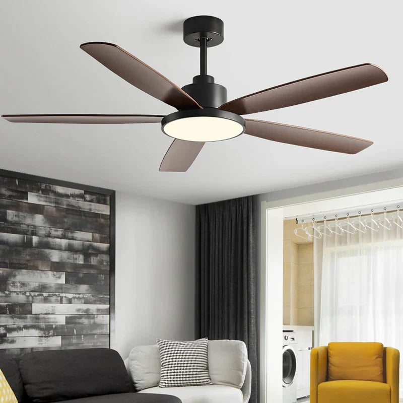 DecorBites™ Living Bedroom Ceiling Fan With Light, Remote Control, 48-60 Inch, LED, DC, 220V