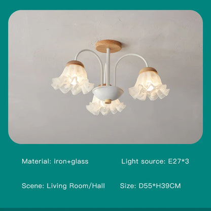 ديكوربايتس™ 2024 مصباح سقف حديث باللونين الأخضر والأبيض لغرفة المعيشة وغرفة الطعام وغرفة النوم