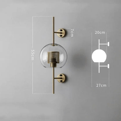 DecorBites™ Industrial Wind Grid Wall Lamp for Living Room, Bedroom, Restaurant, Study, Loft