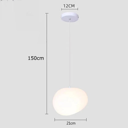 Lámpara colgante de cristal DecorBites™ para escalera, iluminación moderna para sala de estar