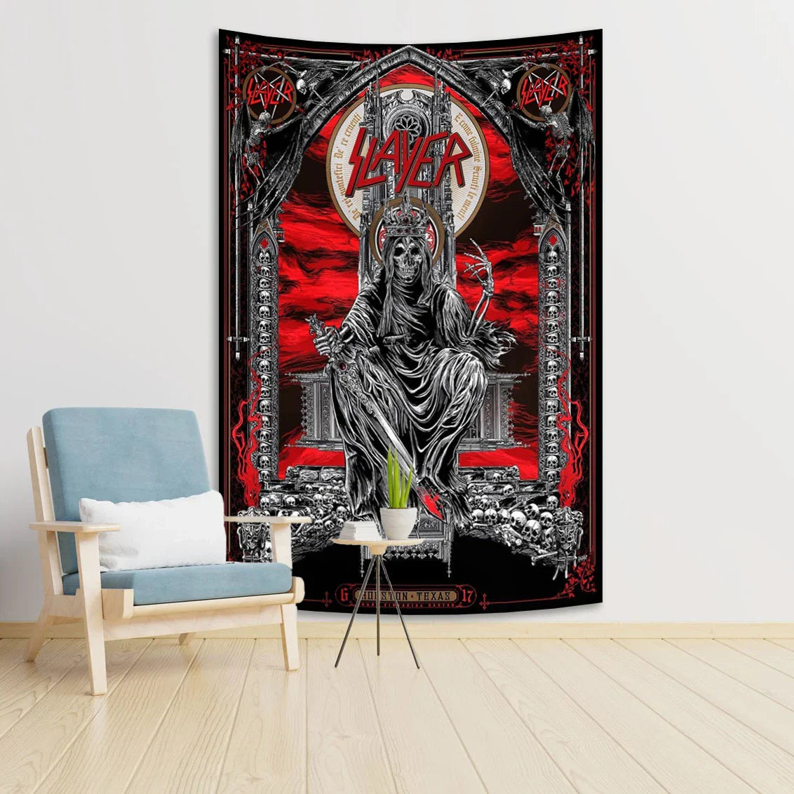 Decobites Slayers Rock Band Tapestry Wall Hanging - Home Aesthetic Decor