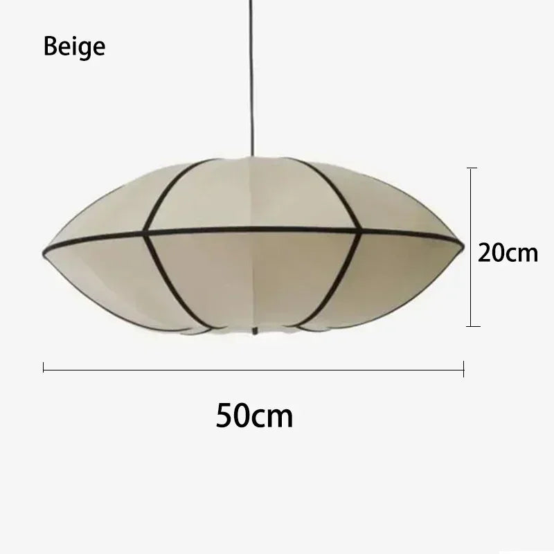 DecorBites™ Japanese Umbrella Pendant Lamp - LED Ceiling Lantern for Living Room Bedroom Office