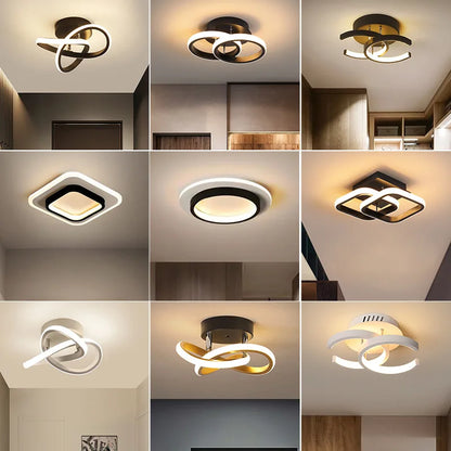 DecorBites™ LED Ceiling Lights: Modern Home Lighting for Bedroom Living Room Corridor Balcony