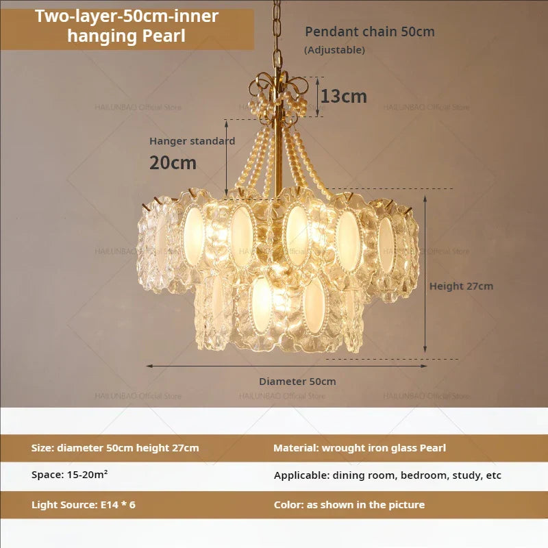 DecorBites™ Crystal Chandelier: Modern Luxury for Living Room & Bedroom
