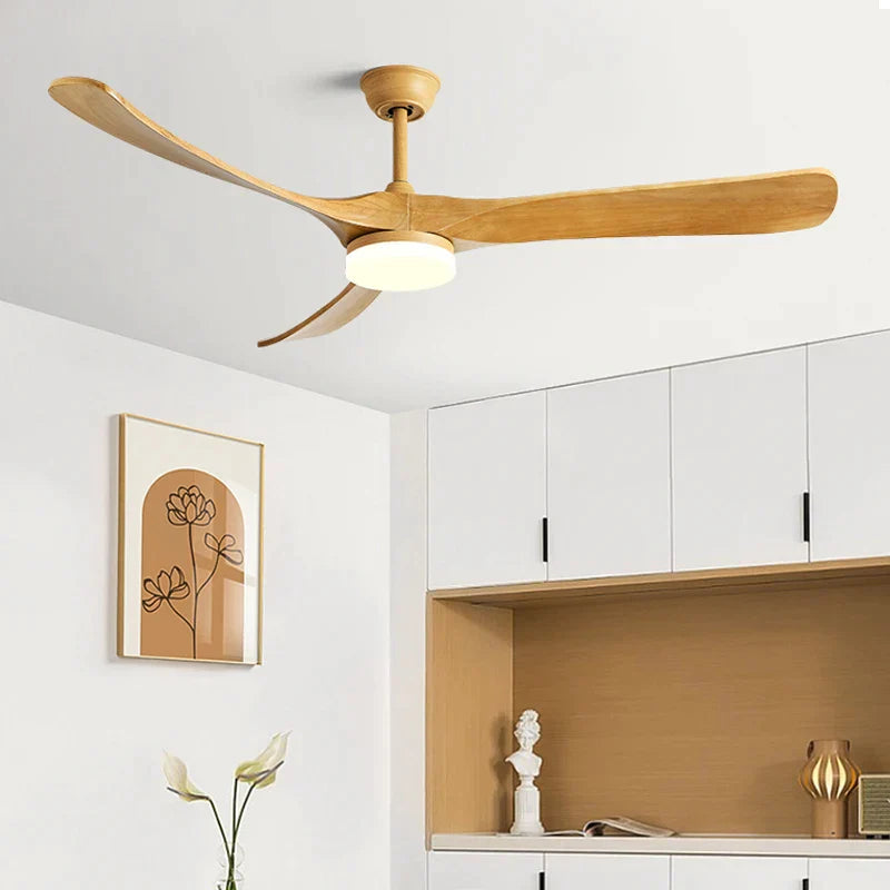 مروحة ديكور بايتس™‎ 70 بوصة سوداء بتصميم كلاسيكي مع شفرة من الخشب الصلب، ومصباح LED، وجهاز تحكم عن بُعد DC