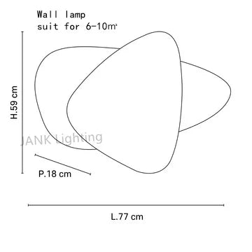 DecorBites™ Leaf Grid Chandelier: Designer White Fabric Screen Suspension Lighting for Kitchen Island, Living Room, Bedroom