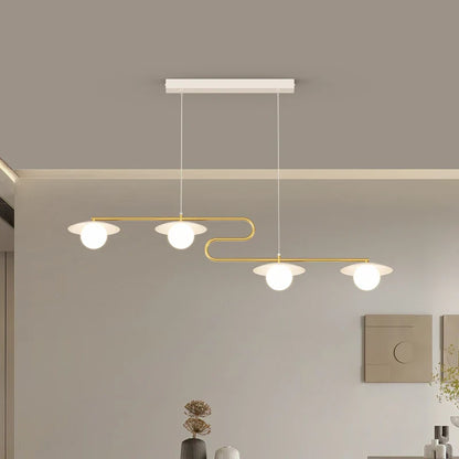DecorBites™ Dimmable Led Ceiling Chandelier for Living Room, Dining Table, Kitchen - Modern Indoor Lighting Fixture