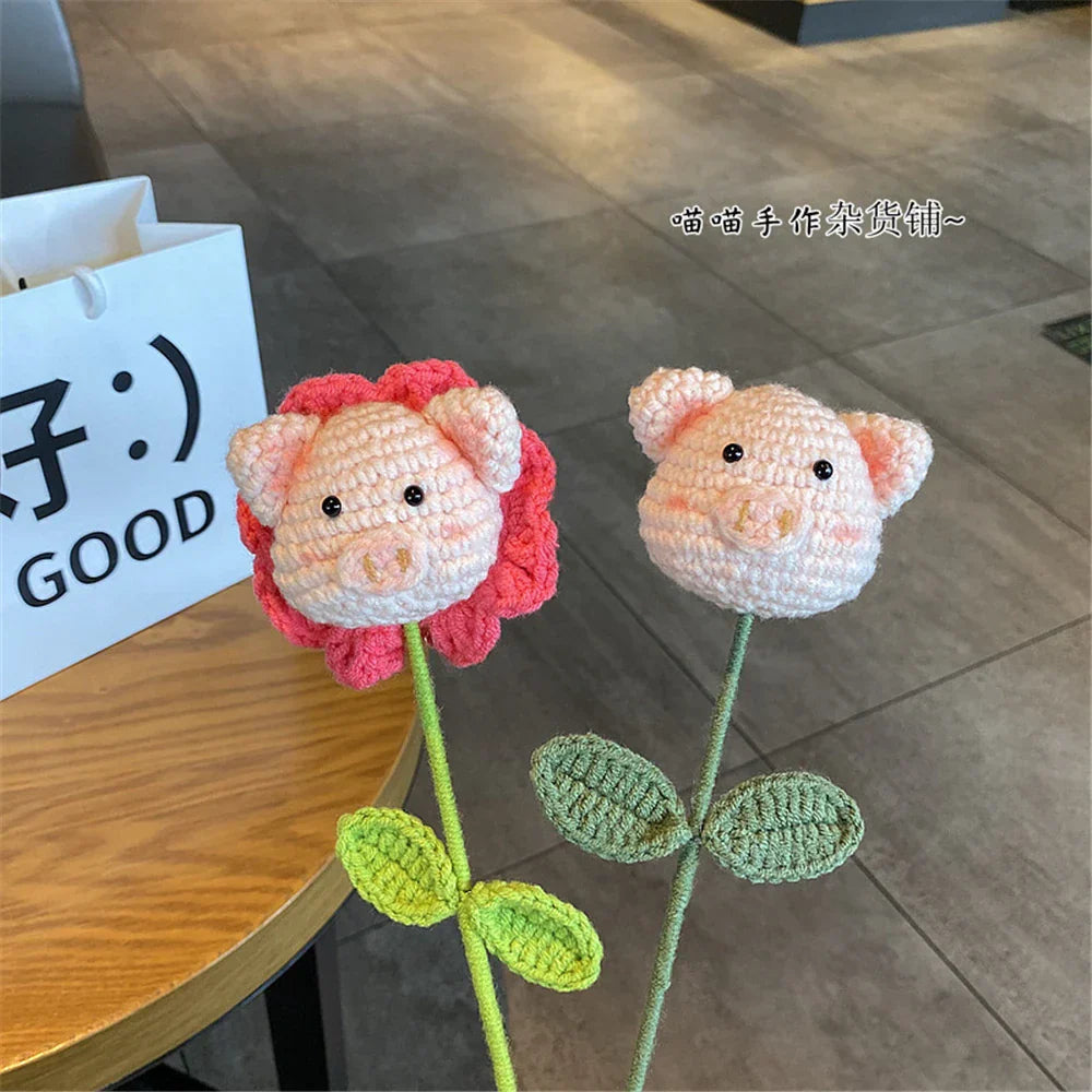 DecorBites™ Handmade Sunflower Bouquet for Home Decor