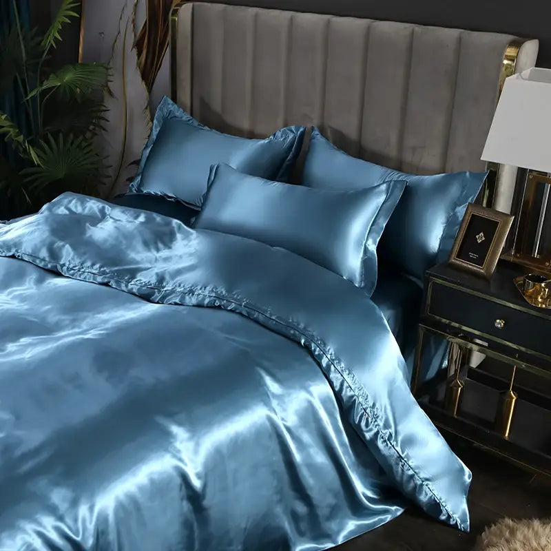 Juego de cama de seda de lujo - Varios tamaños