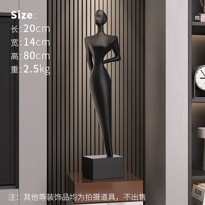 ديكور بايتس™ - منحوتات فنية تجريدية: ديكور فاخر لغرفة المعيشة وحرف يدوية للاحتفال بالمنزل الجديد