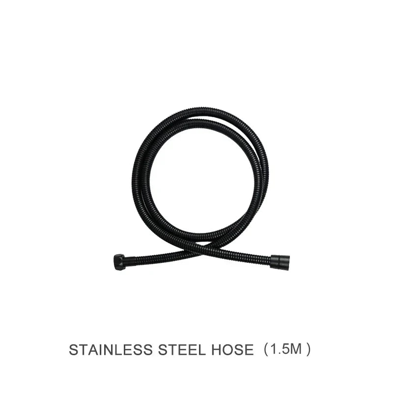 DecorBites™ ABS3 Rain Shower Head Set with Adjustable Rod & Hose