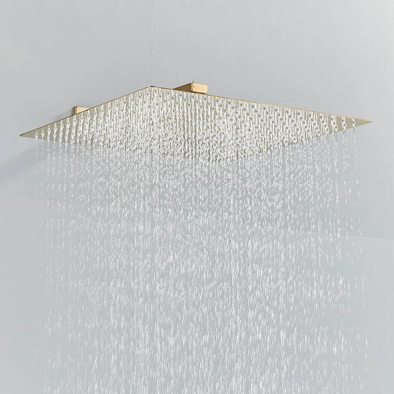 Gold Wall Shower System