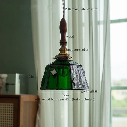 Decorbites™ Japanisches Vintage-LED-Glas-Pendant-Licht für die Hausdekoration