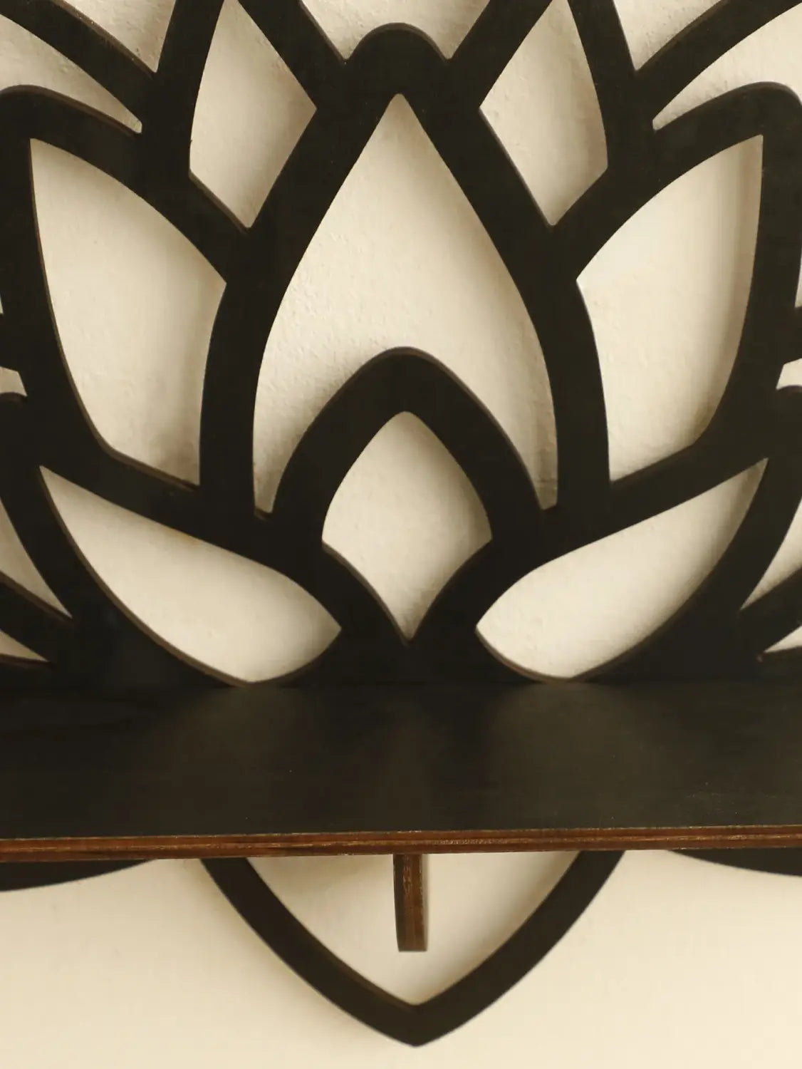 DecorBites™ Lotus Floating Wall Shelf - Multi-Style Home Decor