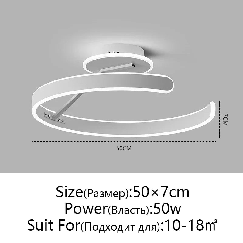 LED Dimmable Ceiling Chandelier