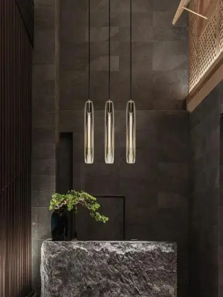 DecorBites™ Crystal Tulip Chandelier: Postmodern American Style Bedroom Bar Bedside Light