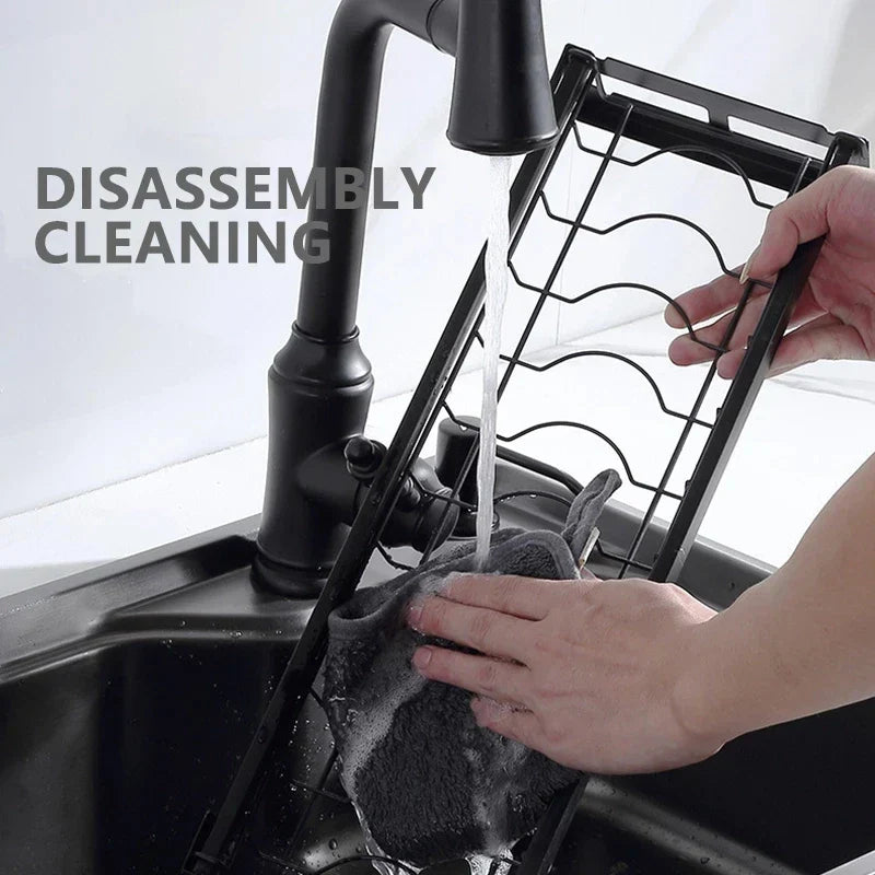 DecorBites™ Kitchen Dish Drainer Rack & Tableware Holder - Wall Mounted Drying Shelf Storage