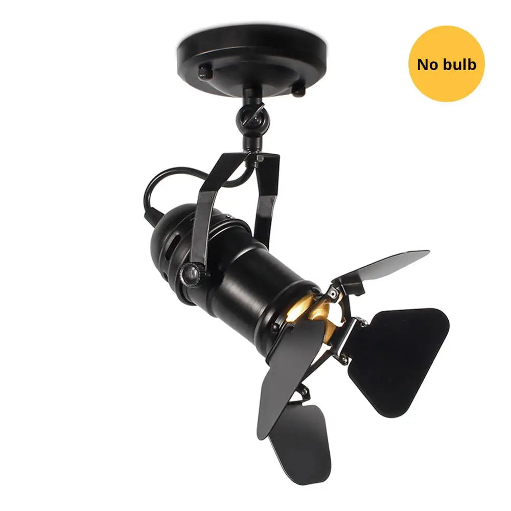 DecorBites™ Industrial Retro Ceiling Lamp American Loft Style E27 for Home Decor