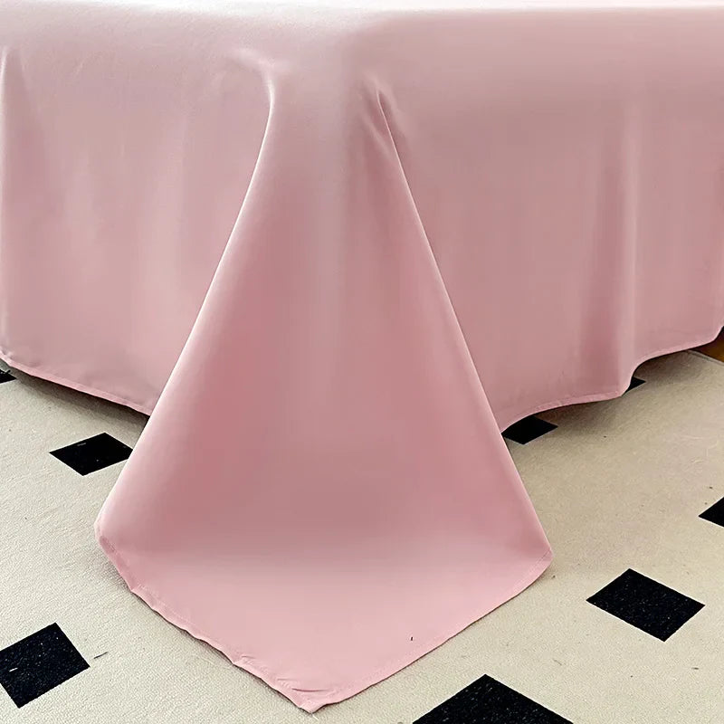 Conjunto de Ropa de Cama Estilo Princesa Coreana Decorbites™ con Volantes de Encaje y Tema de Amor
