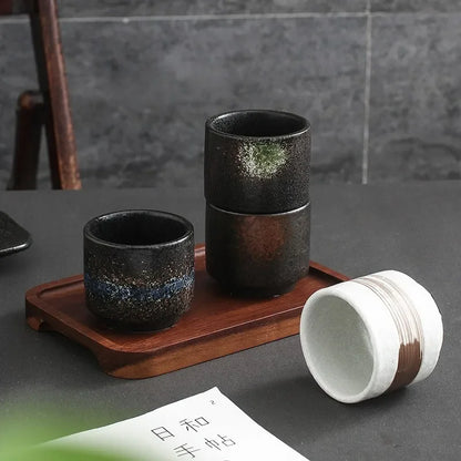 DecorBites™ Japanese Style Ceramic Coffee Cup for Personal Use