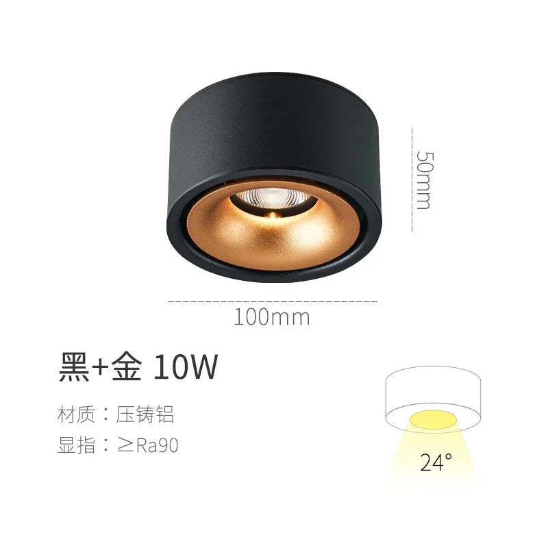 DecorBites™ LED Aluminum Spotlight Ceiling Lamp for Living Room Dining Room Lighting