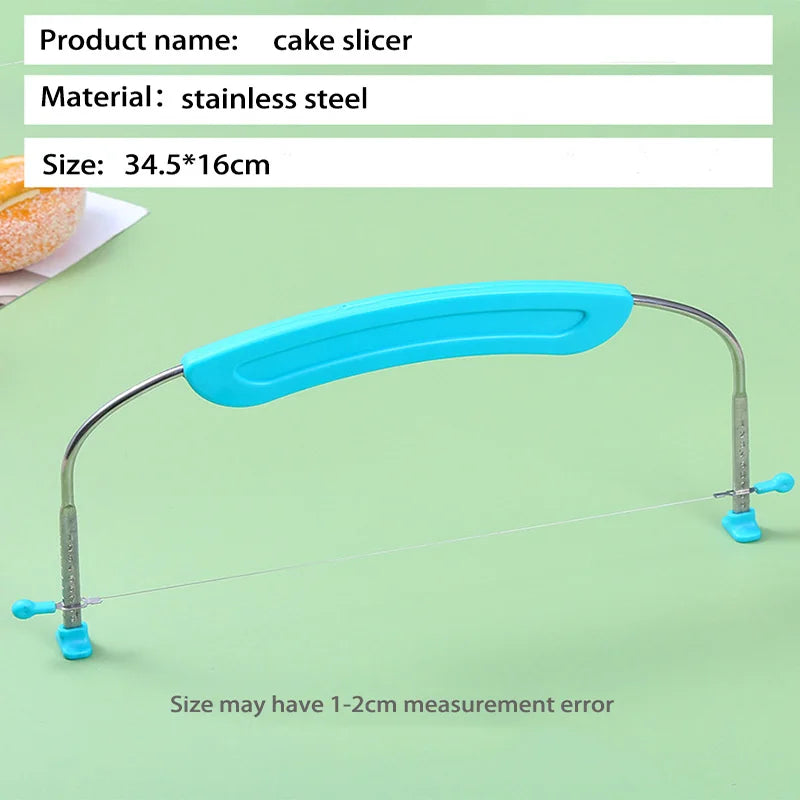 DecorBites™ Cake Slicer Dough Divider Baking Tool Stainless Steel Pastry Cutter