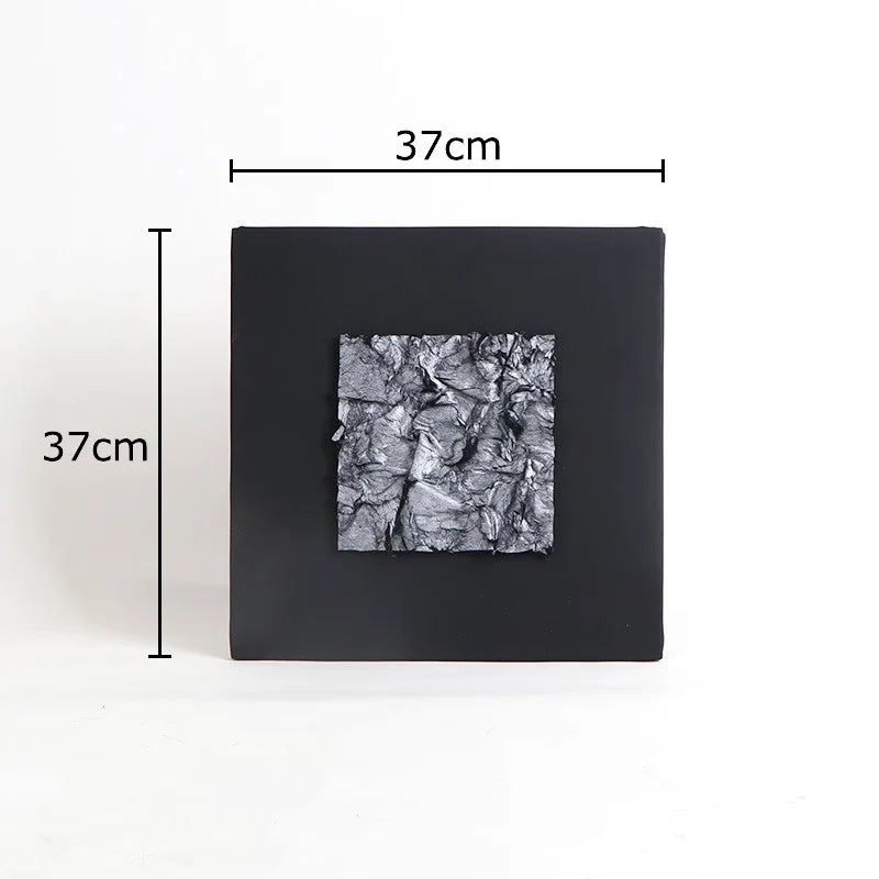 ديكور بايتس™ - زينة جدارية من القماش المذهب - ديكور منزلي عصري