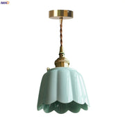 Ceramic Lotus LED Pendant