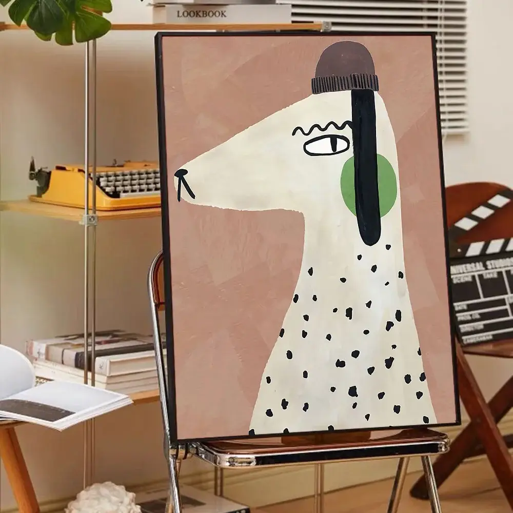 DecorBites™ Animal Print Rainbow Movie Posters for Wall Decor