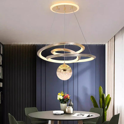 DecorBites™ LED Pendant Lights | Modern Chandeliers for Living & Dining Room Decor