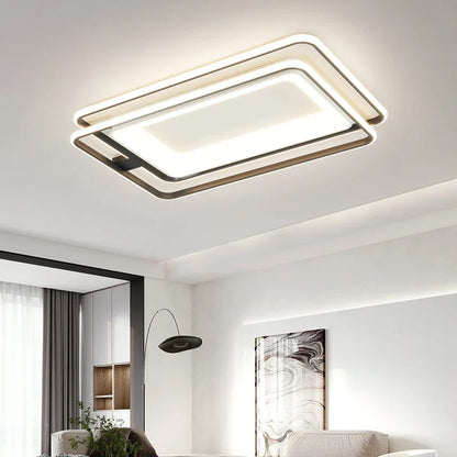 DecorBites™ LED Chandelier: Simple Modern Ceiling Lamps with Remote for Home, Bedroom, and Balcony