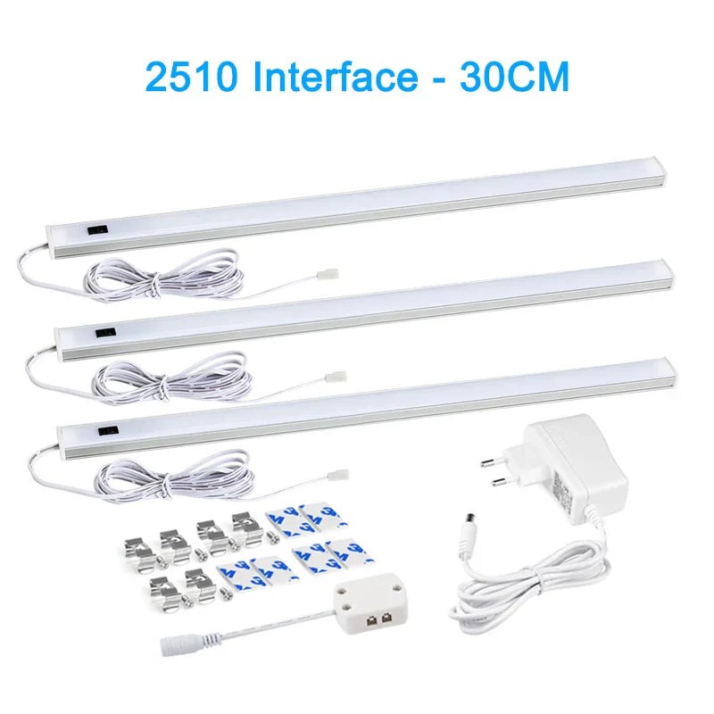 DecorBites™ LED Under Cabinet Lights PIR Motion Sensor Night Light