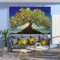 Decobites Chakra Trees Life Tapestry: Bohemian Style Wall Hanging & Home Decor