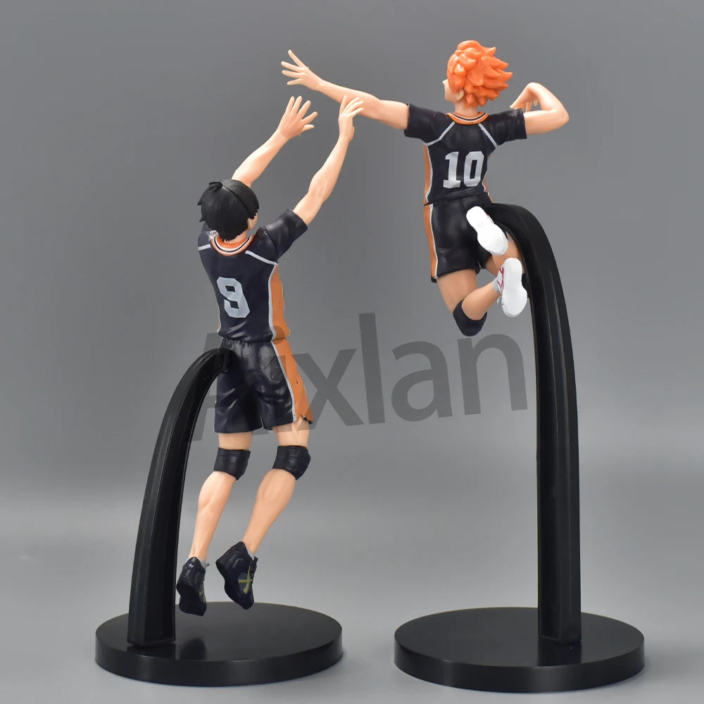 Japanese anime Haikyuu!! Figure Shoyo Hinata Tobio Kageyama PVC Action Figure Christmas Gift Collectible Model Toys Kid DOll