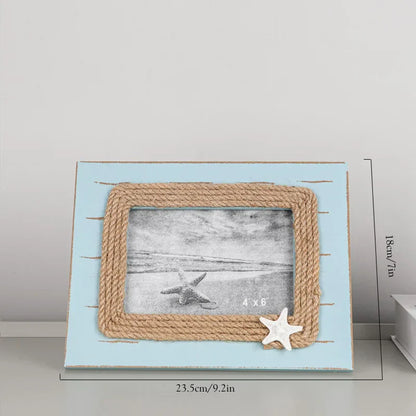 DecorBites™ Coastal Wooden Lighthouse & Ship Model for Mediterranean Home Decor