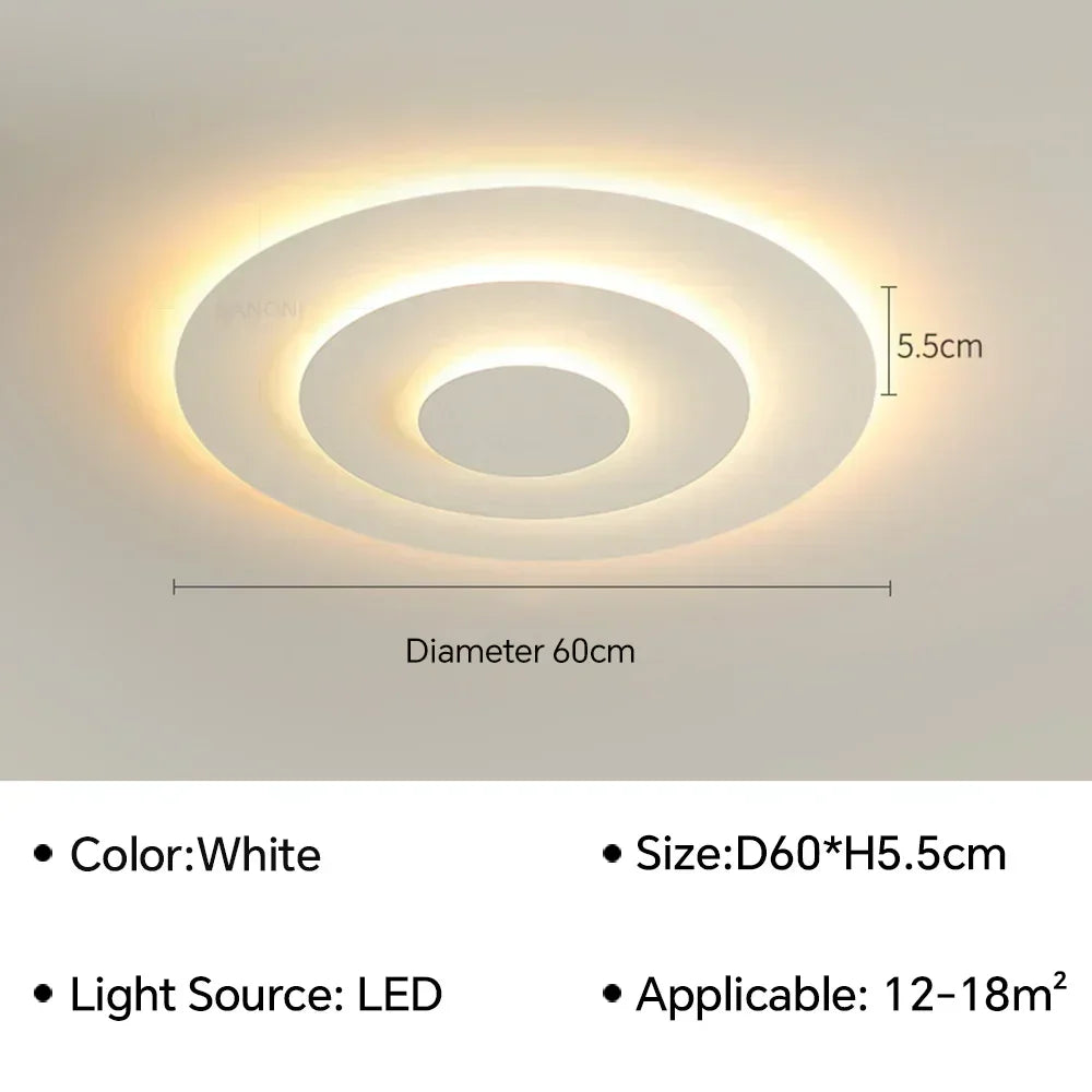 Lámpara de techo LED DecorBites™ para la decoración de la sala de estar o el dormitorio