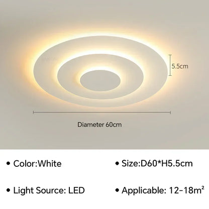 Lámpara de techo LED DecorBites™ para la decoración de la sala de estar o el dormitorio