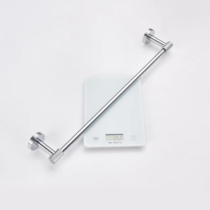 DecorBites™ Bathroom Essentials Set: Towel Bar, Toilet Paper Holder, Bathrobe Hook, Soap Dish, Toilet Brush
