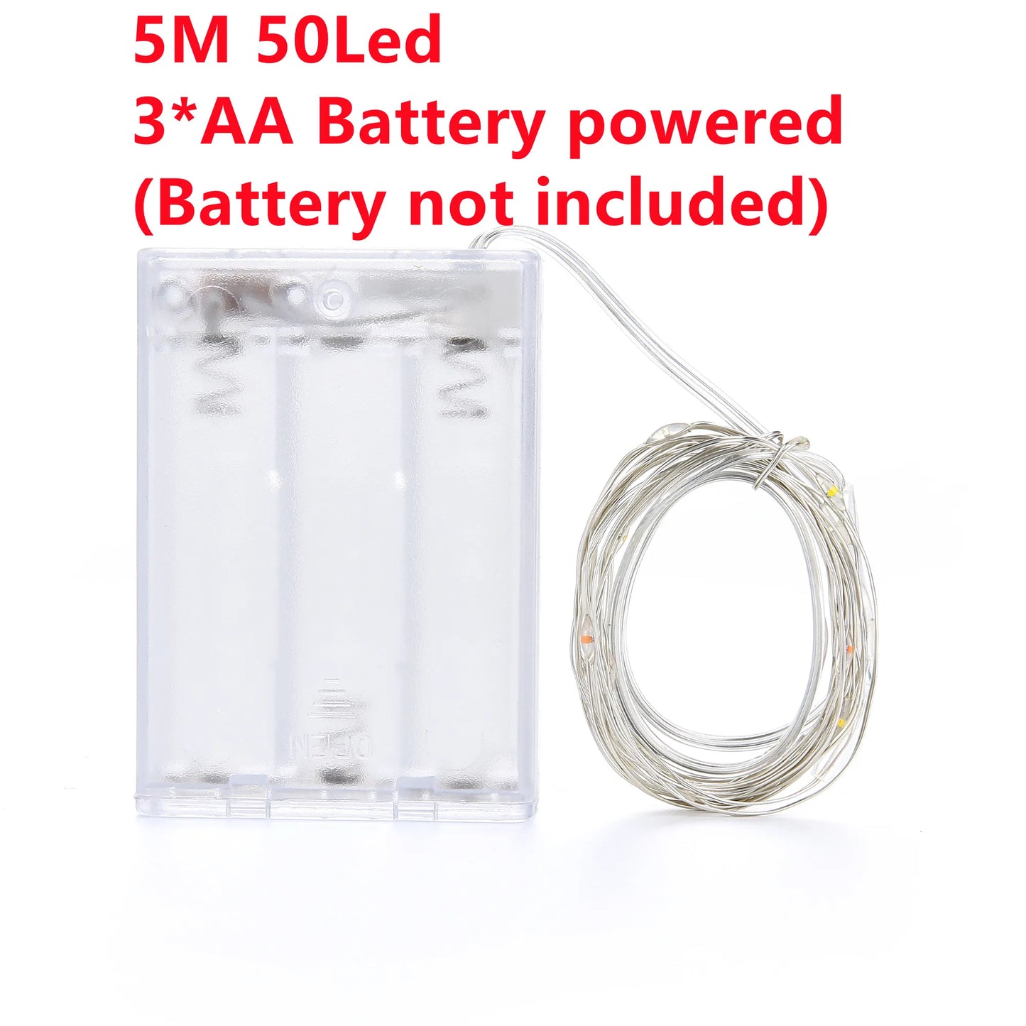 أضواء خرافية من الأسلاك النحاسية لديكور بايتس™ لحفلات الزفاف على شكل شجرة عيد الميلاد